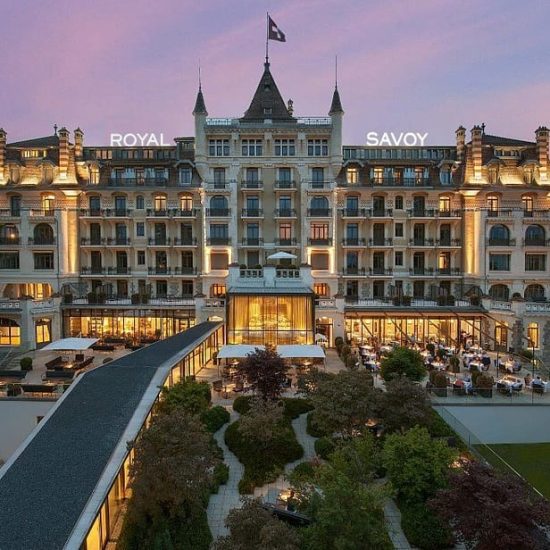 royal savoy luxury hotel and spa lausanne switzerland