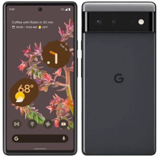 Google Pixel 6 Stormy Black